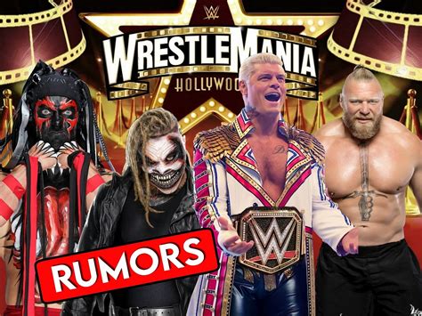 rumeurs wwe